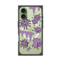 プレミアムスクエアケース with MagSafe［ PAINTING SMILE Purple ］