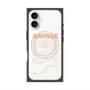 プレミアムスクエアケース with MagSafe［ SAVAGE Orange ］