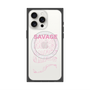 プレミアムスクエアケース with MagSafe［ SAVAGE Pink ］