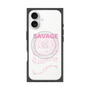 プレミアムスクエアケース with MagSafe［ SAVAGE Pink ］