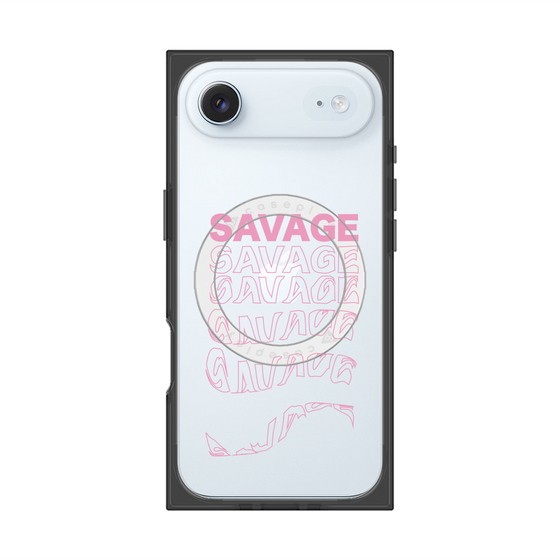 プレミアムスクエアケース with MagSafe［ SAVAGE Pink ］