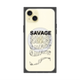 プレミアムスクエアケース with MagSafe［ SAVAGE Black ］