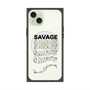 プレミアムスクエアケース with MagSafe［ SAVAGE Black ］