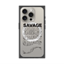 プレミアムスクエアケース with MagSafe［ SAVAGE Black ］