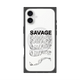 プレミアムスクエアケース with MagSafe［ SAVAGE Black ］