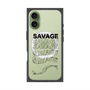 プレミアムスクエアケース with MagSafe［ SAVAGE Black ］
