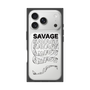 プレミアムスクエアケース with MagSafe［ SAVAGE Black ］