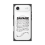 プレミアムスクエアケース with MagSafe［ SAVAGE Black ］