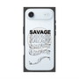 プレミアムスクエアケース with MagSafe［ SAVAGE Black ］