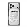 プレミアムスクエアケース with MagSafe［ SAVAGE Black ］