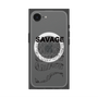 プレミアムスクエアケース with MagSafe［ SAVAGE Black ］