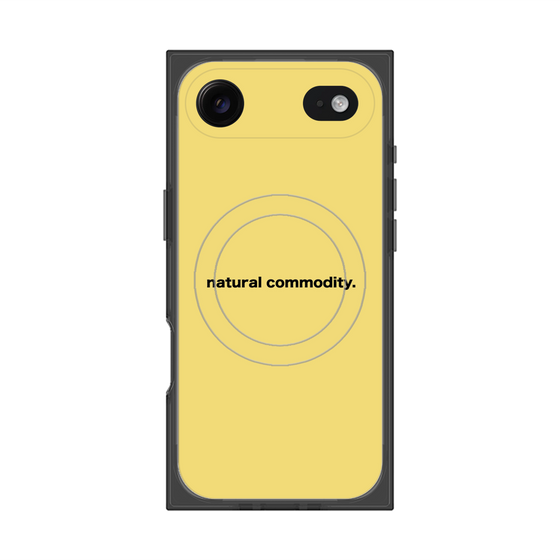 プレミアムスクエアケース with MagSafe［ NATURAL COMMODITY Yellow ］