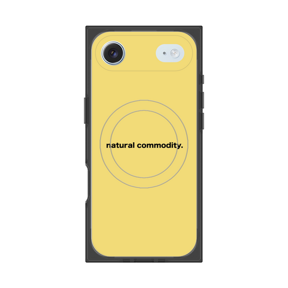 プレミアムスクエアケース with MagSafe［ NATURAL COMMODITY Yellow ］