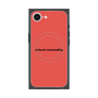 プレミアムスクエアケース with MagSafe［ NATURAL COMMODITY Red ］