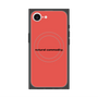 プレミアムスクエアケース with MagSafe［ NATURAL COMMODITY Red ］