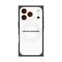 プレミアムスクエアケース with MagSafe［ NATURAL COMMODITY White ］