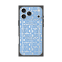 プレミアムスクエアケース with MagSafe［ LANVIN en Bleu - Logo Pattern - Blue ］