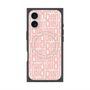 プレミアムスクエアケース with MagSafe［ LANVIN en Bleu - Logo Pattern - Pink ］