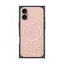 プレミアムスクエアケース with MagSafe［ LANVIN en Bleu - Logo Pattern - Pink ］