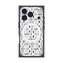 プレミアムスクエアケース with MagSafe［ LANVIN en Bleu - Logo Pattern - White ］