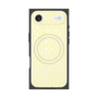 プレミアムスクエアケース with MagSafe［ LANVIN en Bleu - Logo Pattern - Yellow ］
