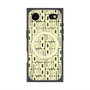 プレミアムスクエアケース with MagSafe［ LANVIN en Bleu - Logo Pattern - Yellow ］
