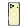 プレミアムスクエアケース with MagSafe［ LANVIN en Bleu - Logo Pattern - Yellow ］