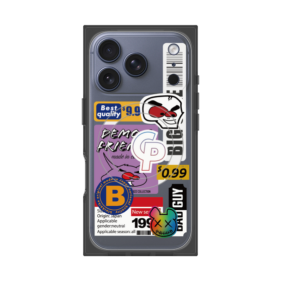 プレミアムスクエアケース with MagSafe［ Demon Friends Sticker .2 ］