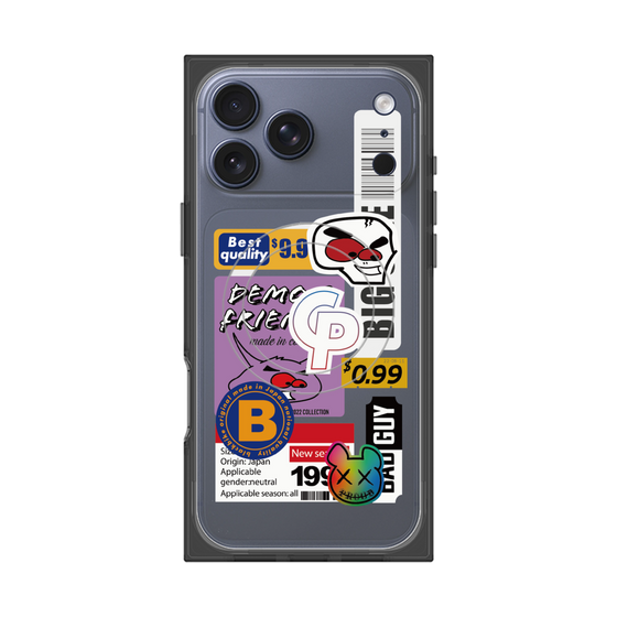 プレミアムスクエアケース with MagSafe［ Demon Friends Sticker .2 ］