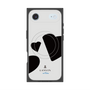 プレミアムスクエアケース with MagSafe［ LANVIN en Bleu Hearts Black - ランバン ハート ブラック ］