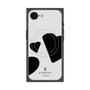 プレミアムスクエアケース with MagSafe［ LANVIN en Bleu Hearts Black - ランバン ハート ブラック ］