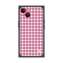 プレミアムスクエアケース with MagSafe［ Checkered Pink - ギンガムチェック ピンク ］