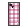 プレミアムスクエアケース with MagSafe［ Checkered Pink - ギンガムチェック ピンク ］