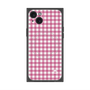 プレミアムスクエアケース with MagSafe［ Checkered Pink - ギンガムチェック ピンク ］
