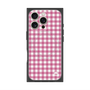 プレミアムスクエアケース with MagSafe［ Checkered Pink - ギンガムチェック ピンク ］
