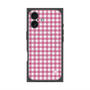 プレミアムスクエアケース with MagSafe［ Checkered Pink - ギンガムチェック ピンク ］