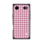 プレミアムスクエアケース with MagSafe［ Checkered Pink - ギンガムチェック ピンク ］