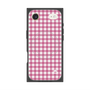 プレミアムスクエアケース with MagSafe［ Checkered Pink - ギンガムチェック ピンク ］