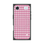 プレミアムスクエアケース with MagSafe［ Checkered Pink - ギンガムチェック ピンク ］