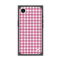 プレミアムスクエアケース with MagSafe［ Checkered Pink - ギンガムチェック ピンク ］