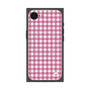 プレミアムスクエアケース with MagSafe［ Checkered Pink - ギンガムチェック ピンク ］