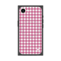 プレミアムスクエアケース with MagSafe［ Checkered Pink - ギンガムチェック ピンク ］