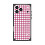 プレミアムスクエアケース with MagSafe［ Checkered Pink - ギンガムチェック ピンク ］