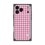 プレミアムスクエアケース with MagSafe［ Checkered Pink - ギンガムチェック ピンク ］