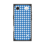 プレミアムスクエアケース with MagSafe［ Checkered Blue - ギンガムチェック ブルー ］