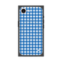 プレミアムスクエアケース with MagSafe［ Checkered Blue - ギンガムチェック ブルー ］