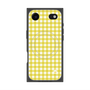プレミアムスクエアケース with MagSafe［ Checkered Yellow - ギンガムチェック イエロー ］