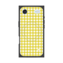 プレミアムスクエアケース with MagSafe［ Checkered Yellow - ギンガムチェック イエロー ］