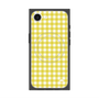 プレミアムスクエアケース with MagSafe［ Checkered Yellow - ギンガムチェック イエロー ］