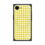 プレミアムスクエアケース with MagSafe［ Checkered Yellow - ギンガムチェック イエロー ］